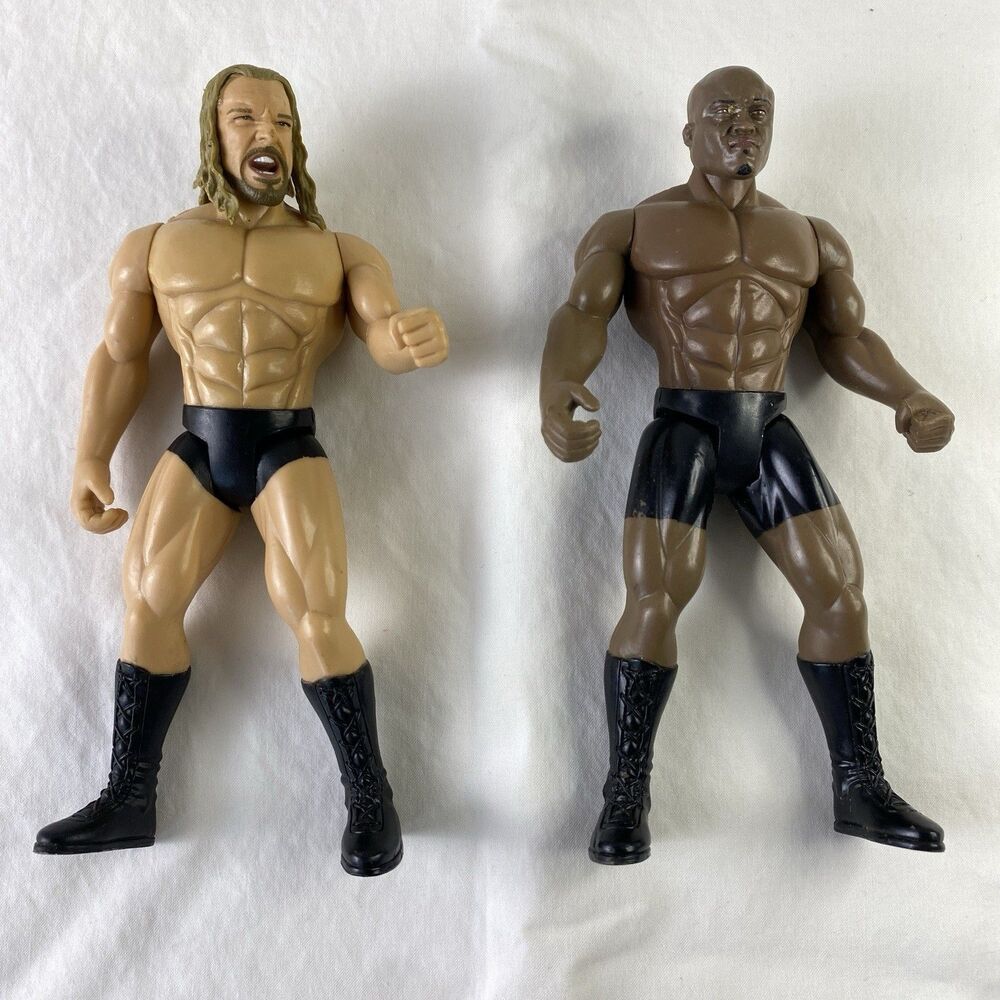 WWE Bobby Lashley Ruthless Aggression Triple H Action Figure Jakks Pacific 2003
